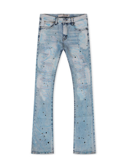 Armor Jeans Stacked Denim - Blue Stain