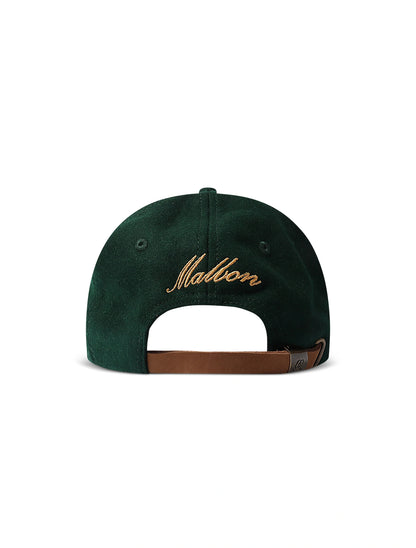 Malbon Crest Dad Hat - Myrtle