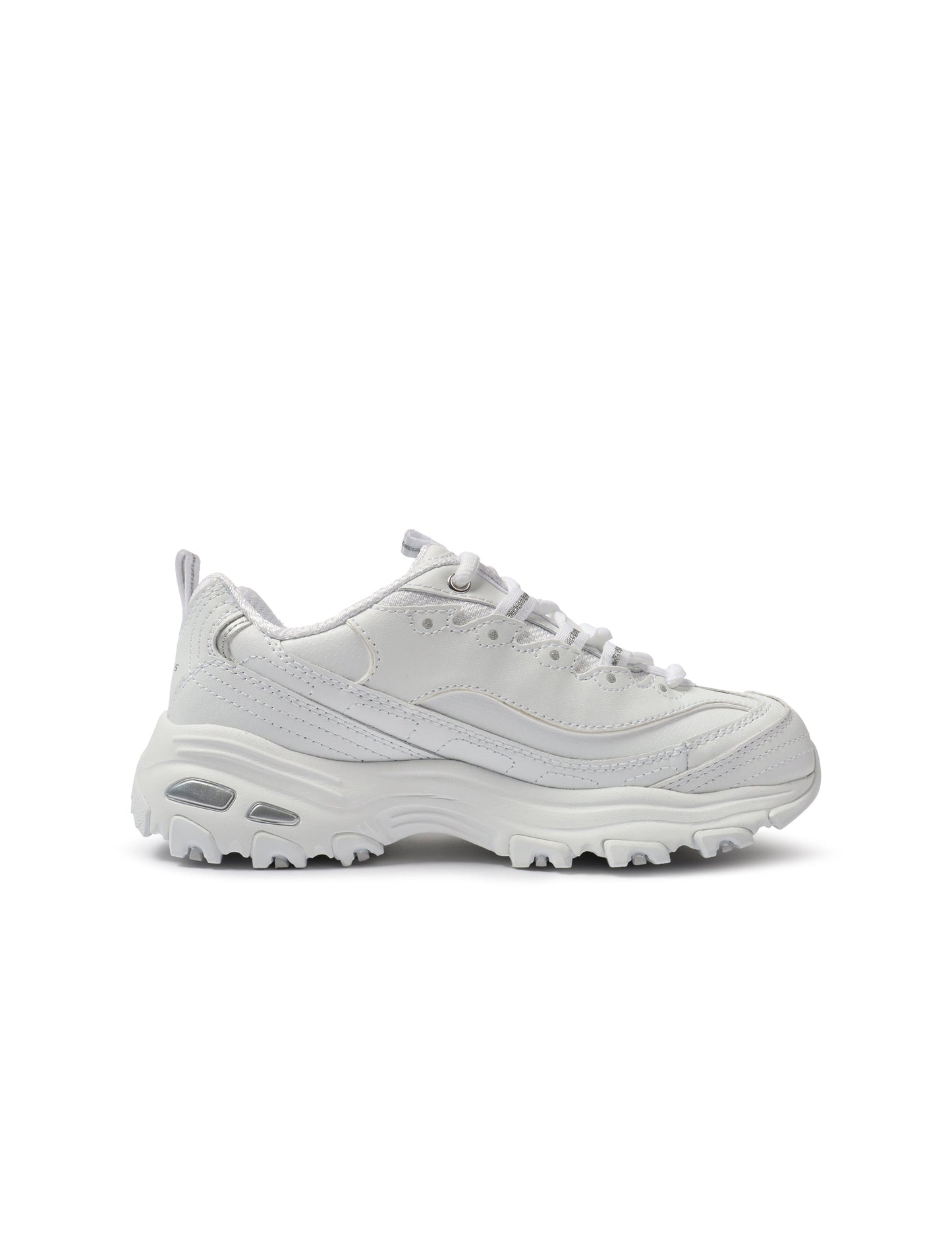 Skechers Womens D'Lites Fresh Start Shoes - White