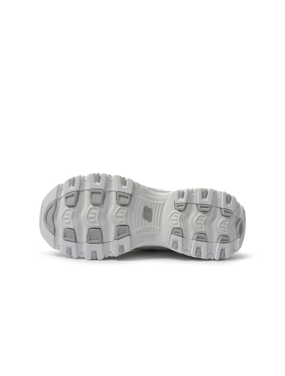 Skechers Womens D'Lites Fresh Start Shoes - White