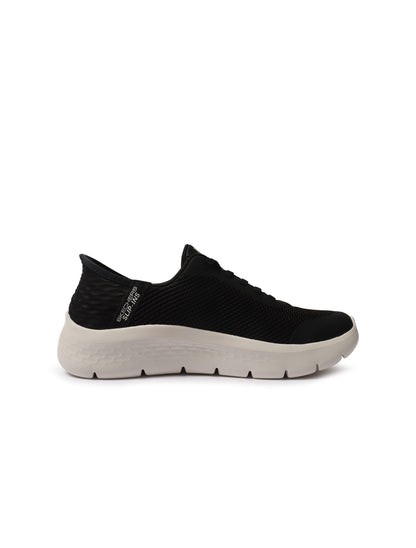 Skechers Womens Go Walk Flex Grand Entry - Black/White