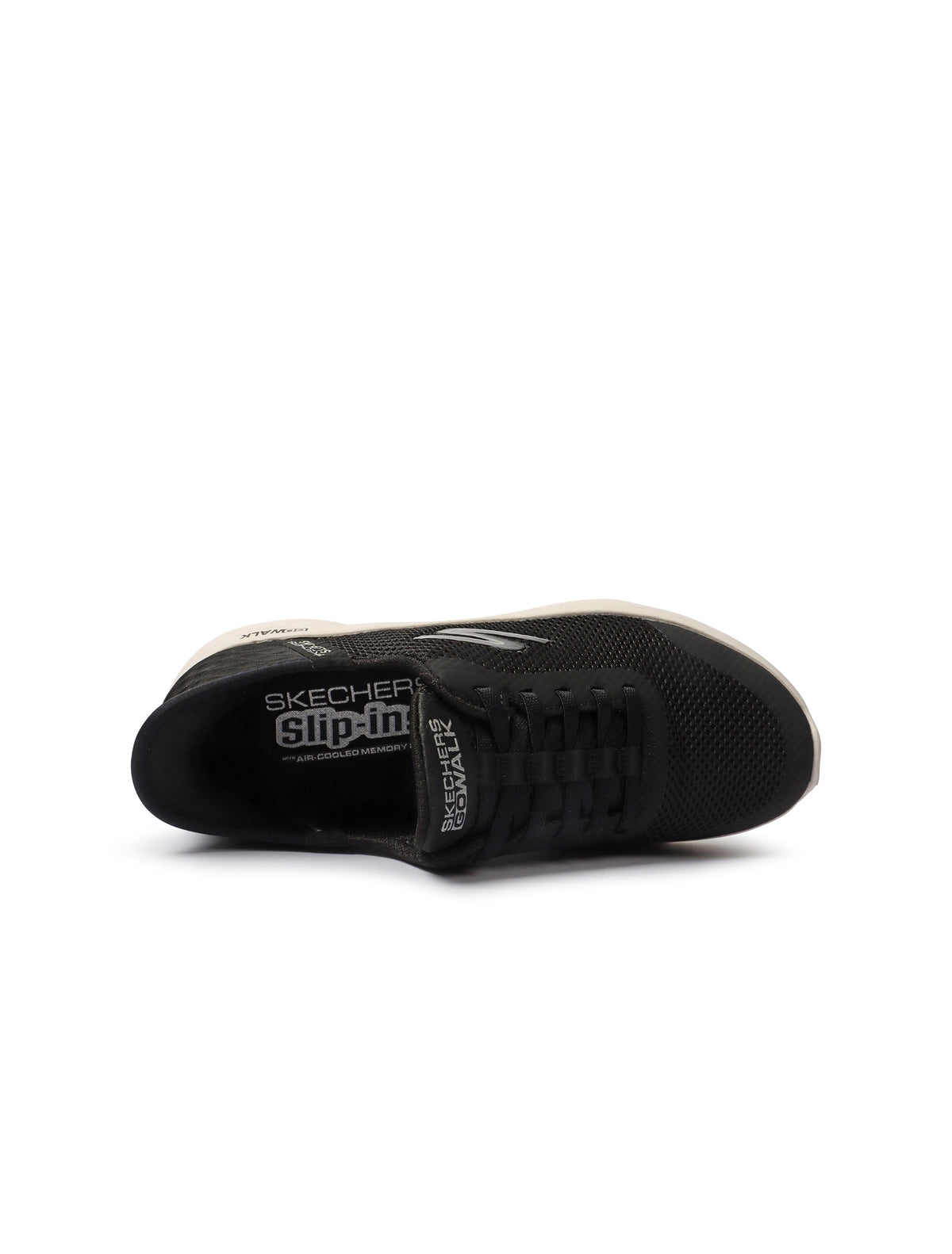Skechers Womens Go Walk Flex Grand Entry - Black/White