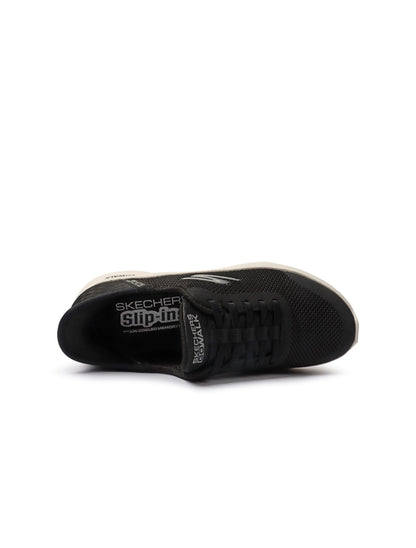 Skechers Womens Go Walk Flex Grand Entry - Black/White