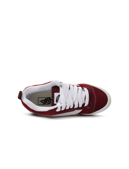 Vans Big Kids Knu School - Color Theory Bordeaux
