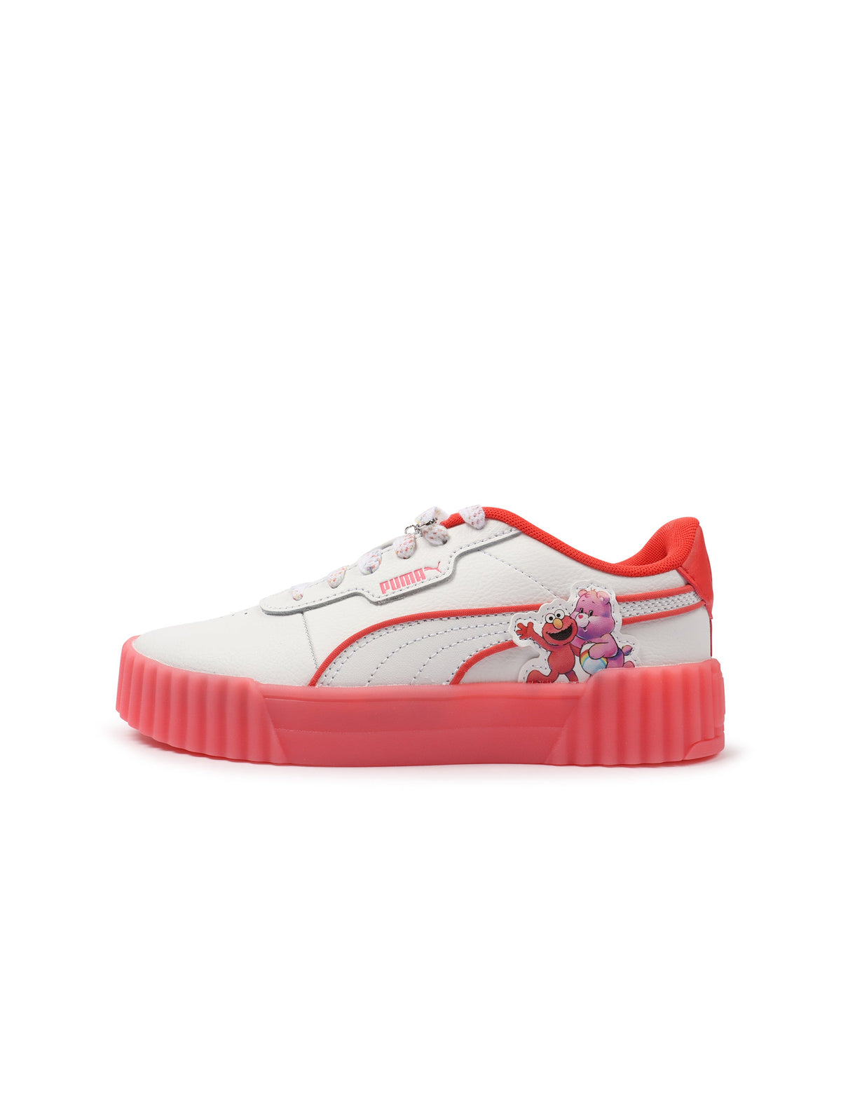Puma Womens Carina 3.0 Care Bear SS - White/Red