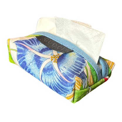 Garden Trellis Vintage Scarf Travel Tissue Pouch