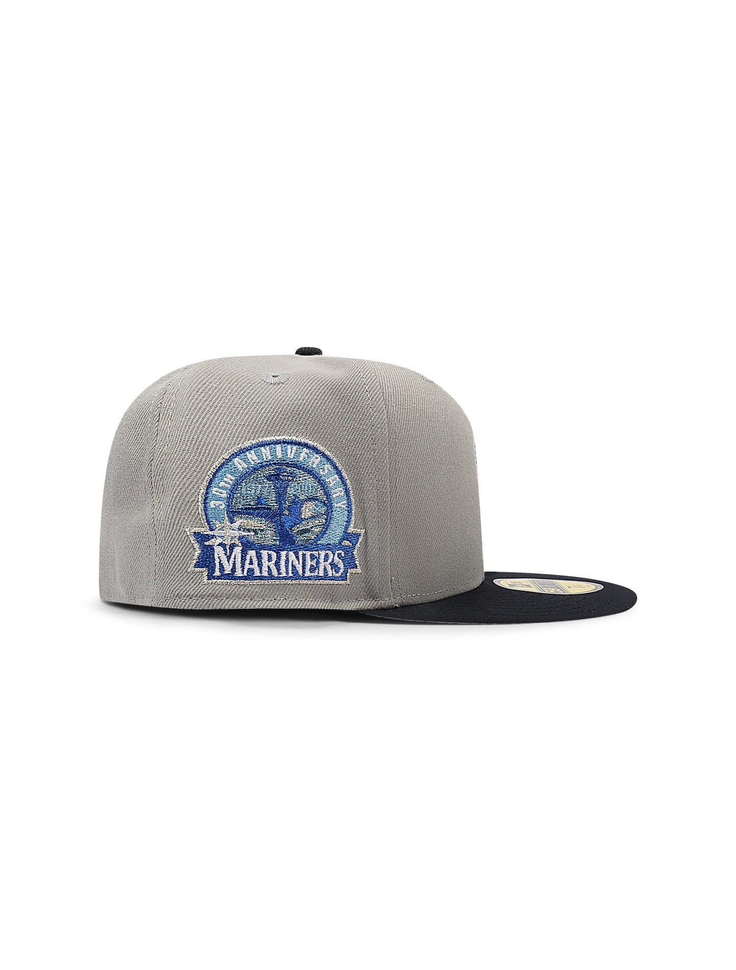 New Era 5950 Seattle Mariners 30th Anniversary Hat - Grey/Black
