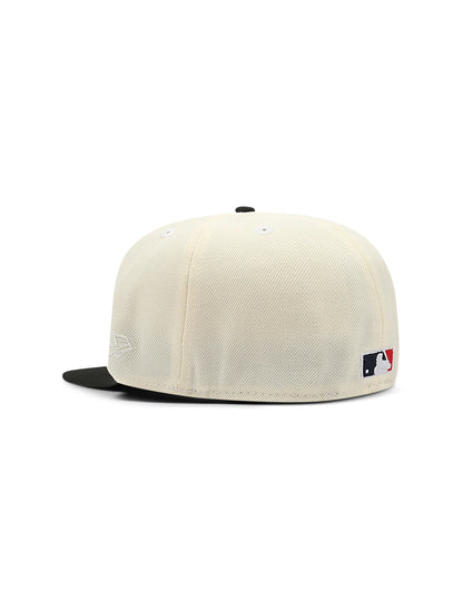 New Era 5950 Seattle Mariners 30th Anniversary Hat - Chrome/Gold