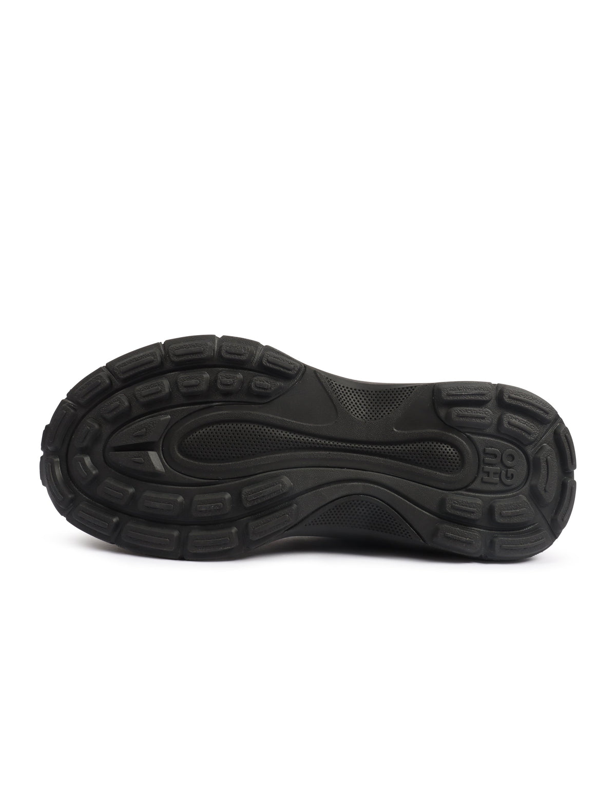Hugo Boss Mens Trainers Leather Mesh - Black