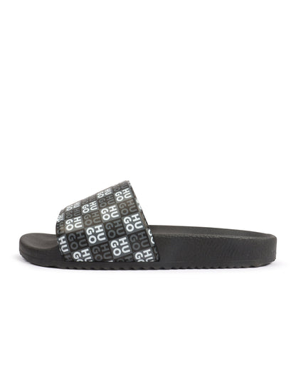 Hugo Timein Stacked Slide - Black