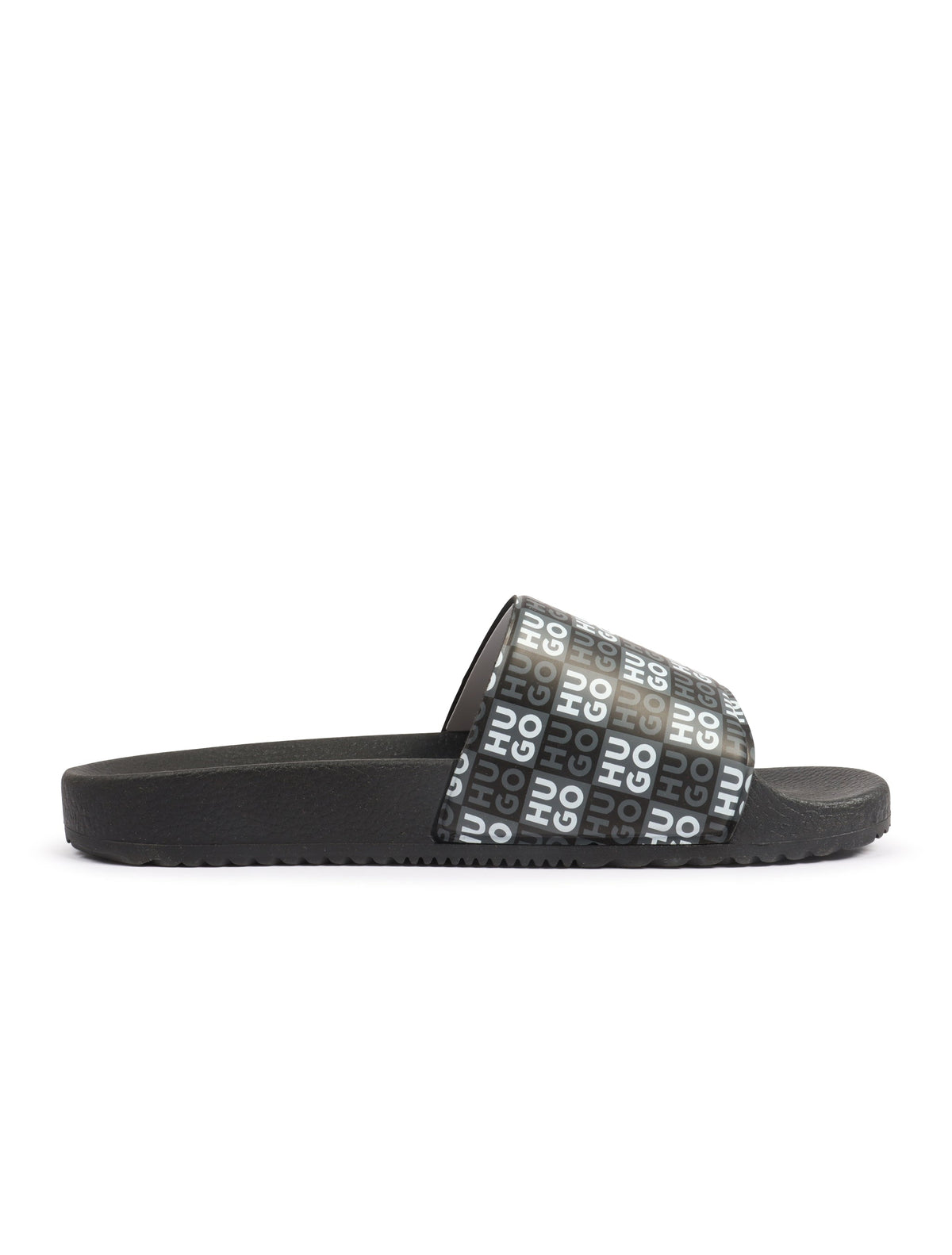Hugo Timein Stacked Slide - Black