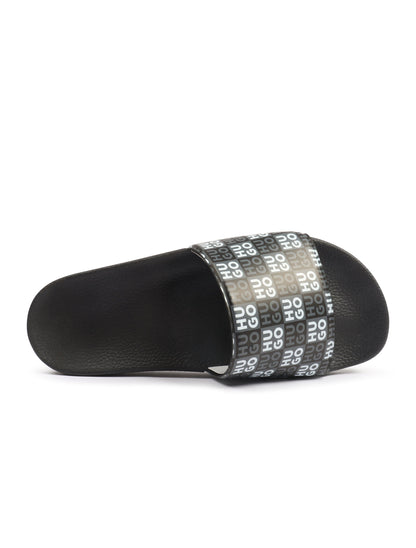 Hugo Timein Stacked Slide - Black