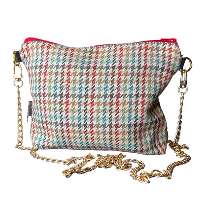 Rubans du Cheval Orange Vintage Silk Scarf Crossbody Bag