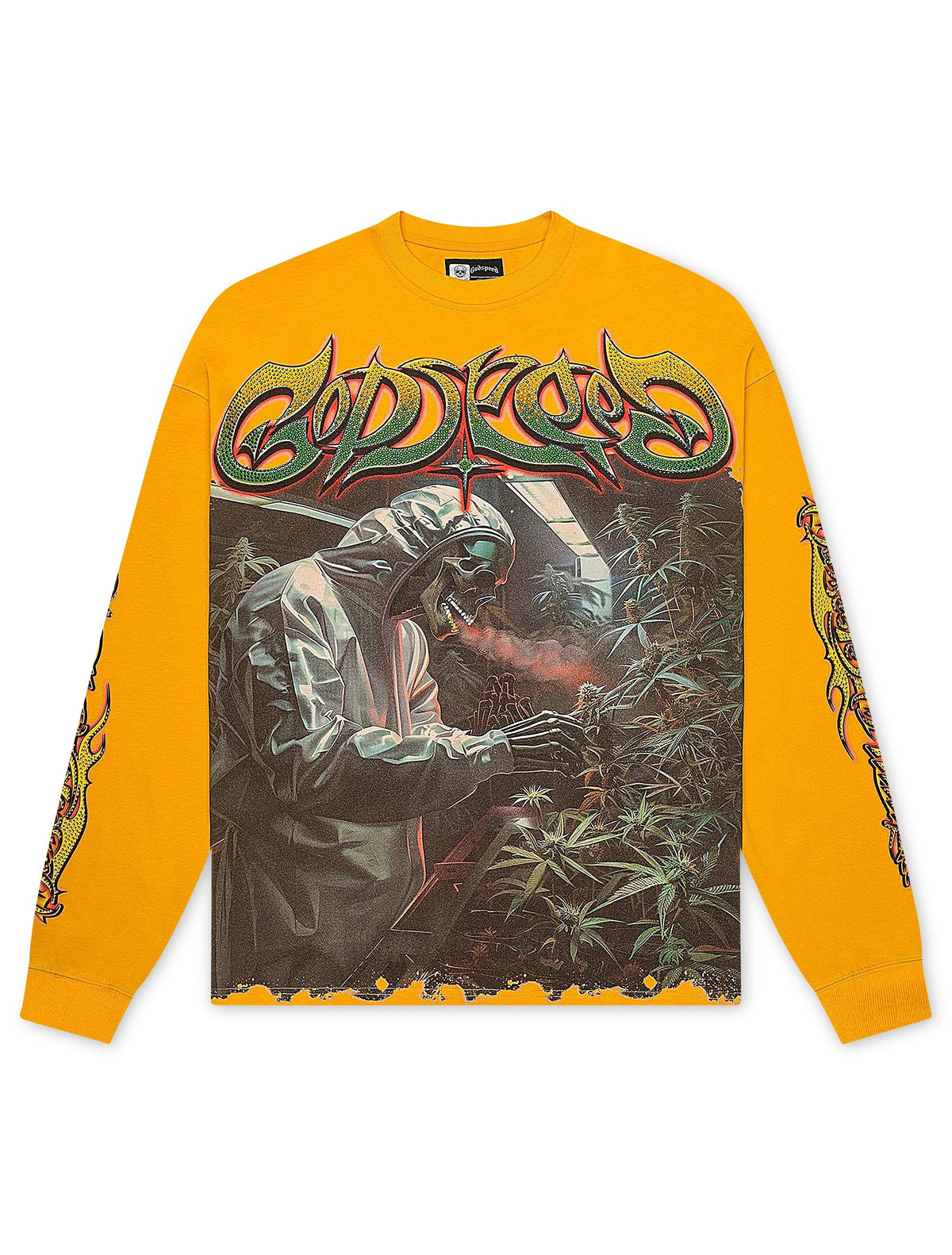 Godspeed Indoor VVS LS T-shirt - Yellow
