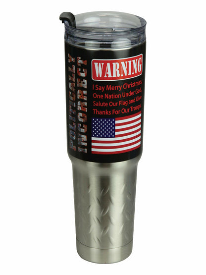 Rivers Edge Products 32 Oz Insulated Tumbler, Leak Proof Stainless Steel Tumbler With Lid