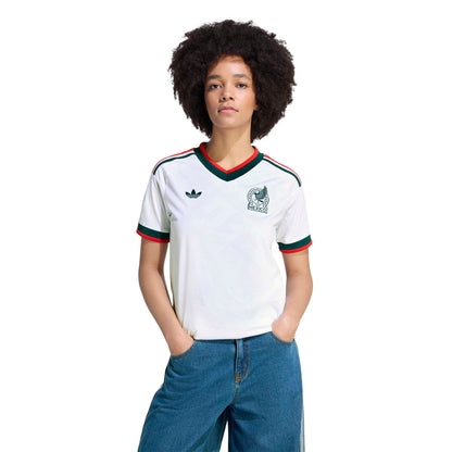 Adidas Womens Mexico 26 Away Jersey - White