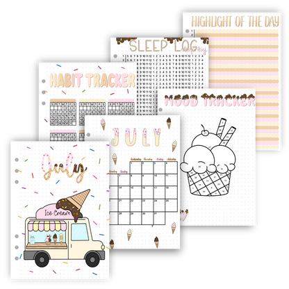 2026 Monthly Page Sets