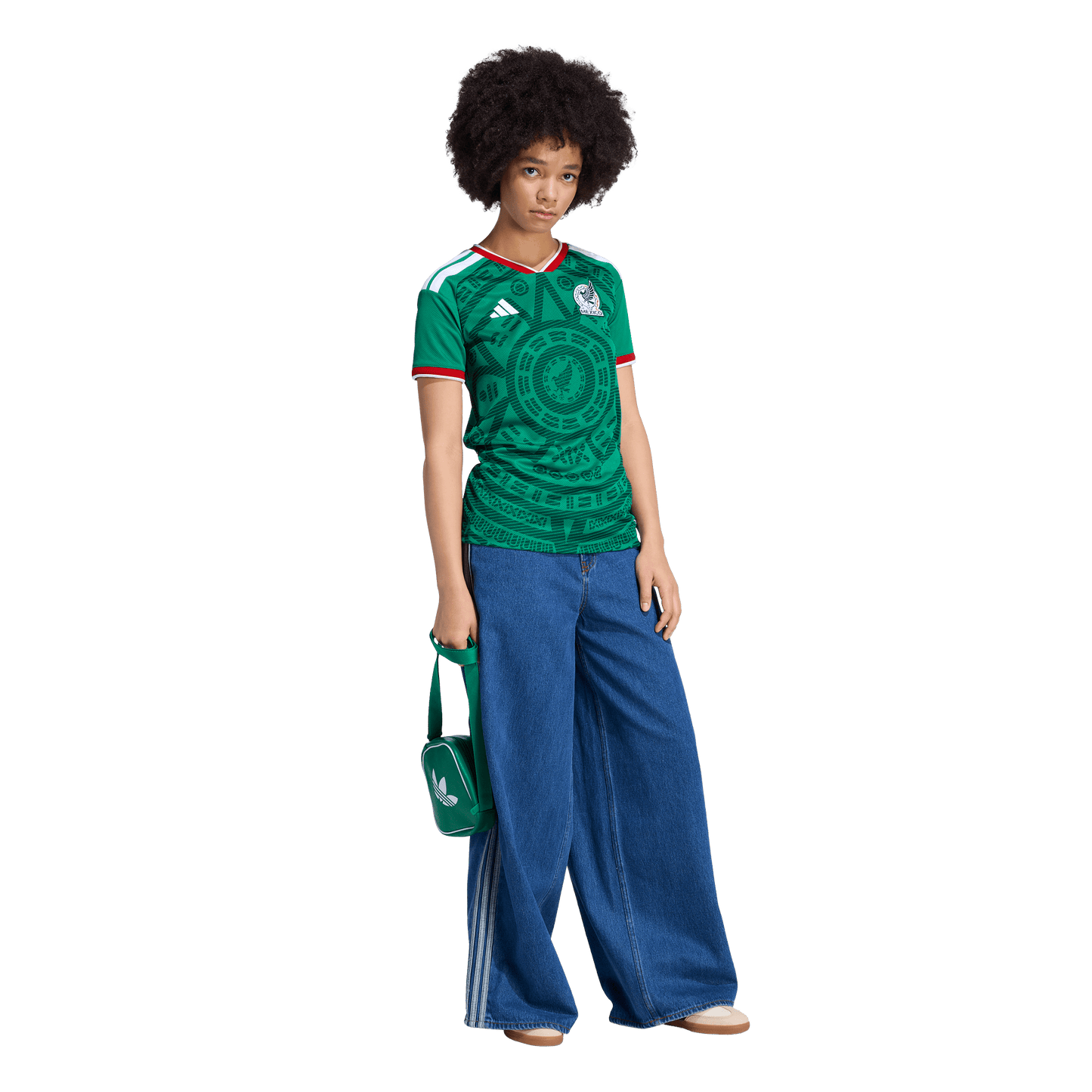 Adidas Womens Mexico 26 Jersey - Green