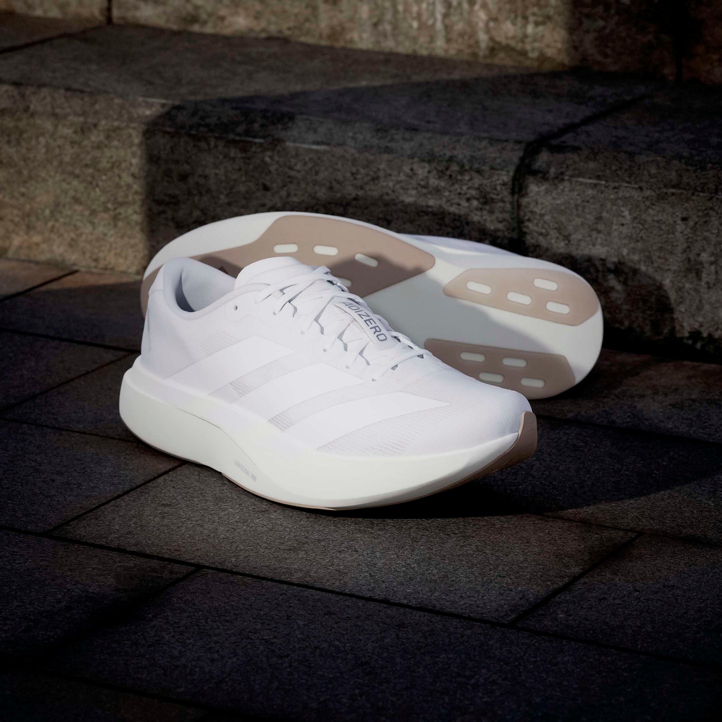 Adidas Mens adizero Evo SL - White