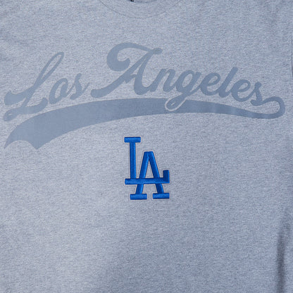 Pro Standard LA Dodgers Living Large Tee - Gray