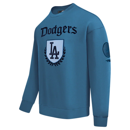 Pro Standard LA Dodgers Country Club Crewneck - Steel Blue