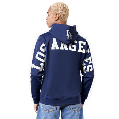 Pro Standard La Dodgers Wingspan Drop Shoulder Hoodie - Midnight Navy