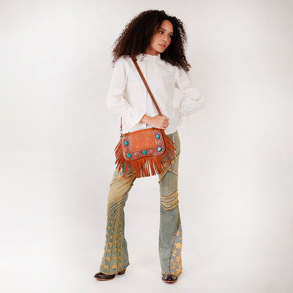 Loyal West Boho Medium Tassle Bag