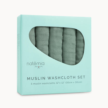 Muslin Washcloth Set