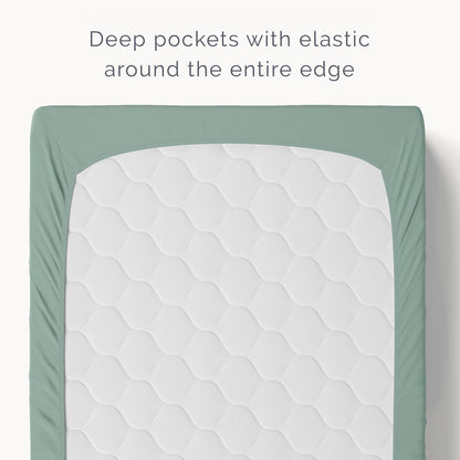 Organic Cotton Fitted Crib Sheet