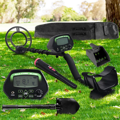 Metal Detector 220MM Deep Sensitive Waterproof Pinpointer Treasure