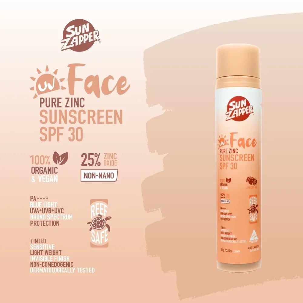 Face Pure Zinc Sunscreen Cream 100g SPF 30-0
