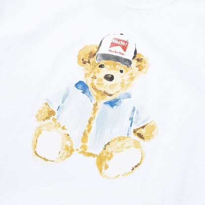 Market Studios Watercolor Teddy T-Shirt - White