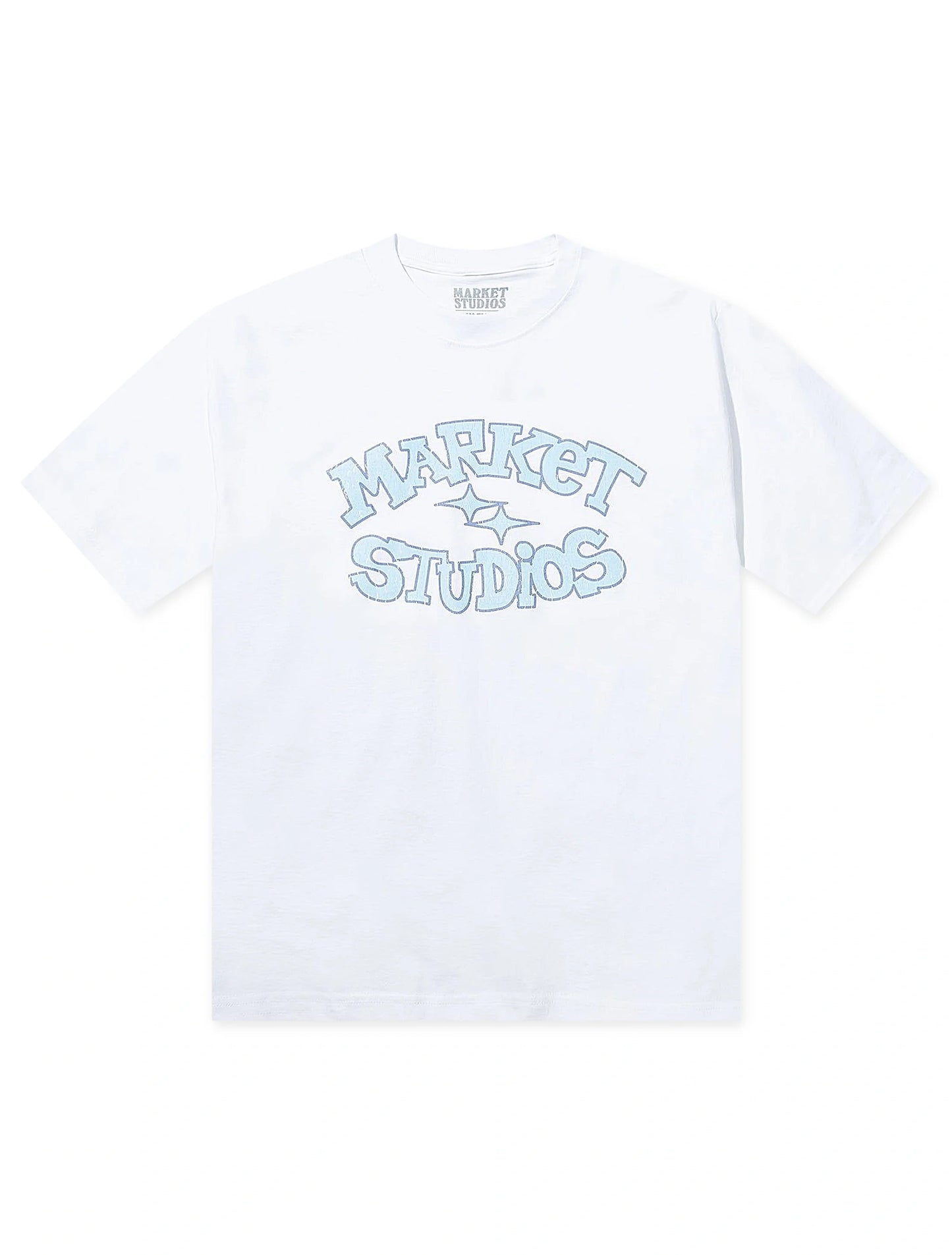 Market Studios Smiley Old School Tee - White