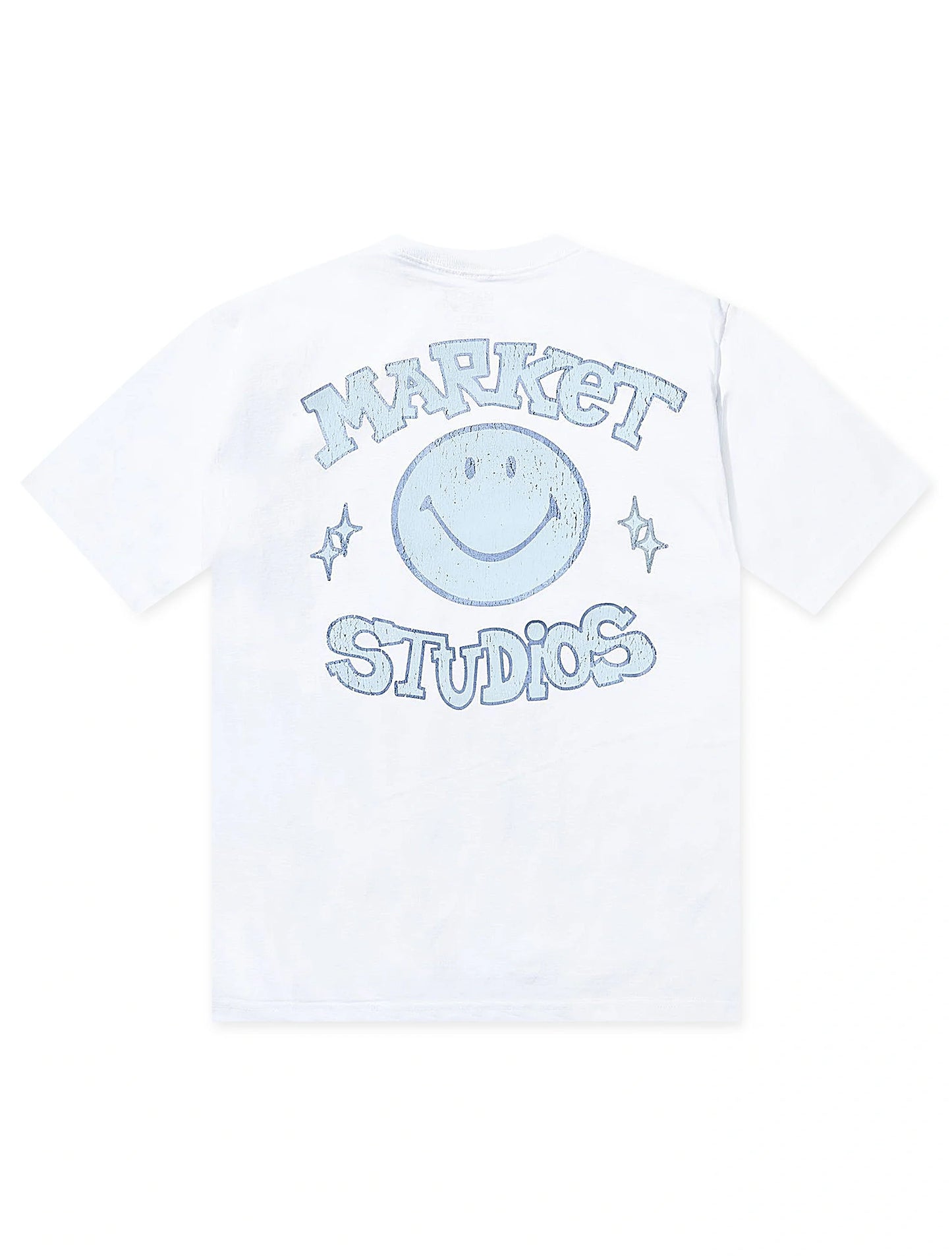 Market Studios Smiley Old School Tee - White