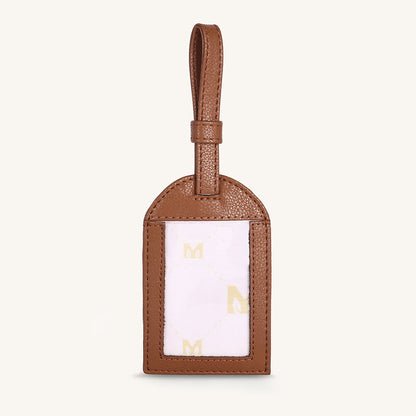 Alexis Travel Tag - Tan