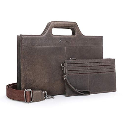 Montana West Genuine Leather Concealed Carry Laptop Case – MWL-G014