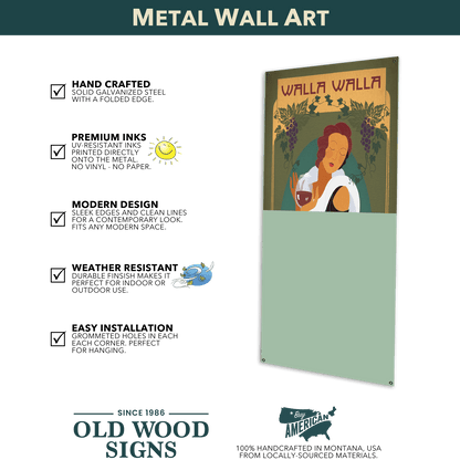 Landmark Horse Riding Custom Signs: Cream & Green - Wall Decor