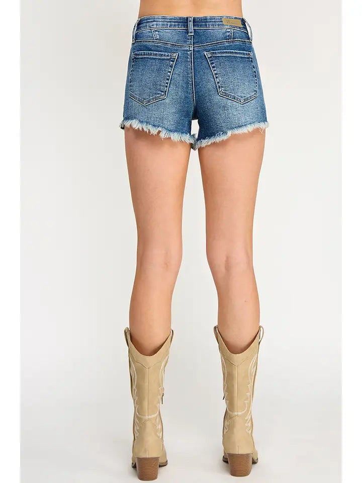 Saige TUMMY Control Mid Rise Western Detail Pocket