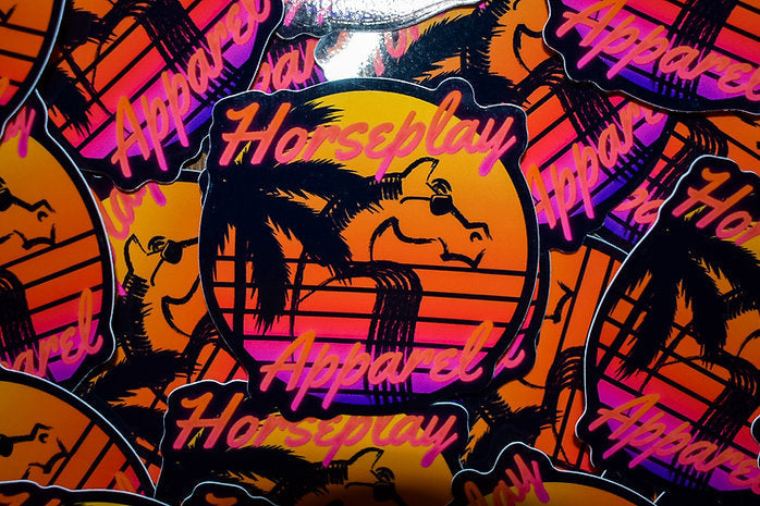 Miramar Sunset Sticker