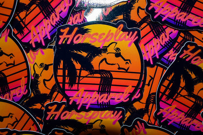 Miramar Sunset Sticker