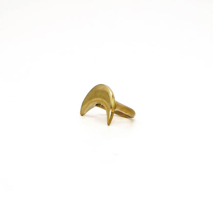 Crescent Moon Ring | Mwenzi