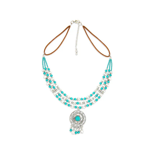 Myra Song of the Southwest Layered Medallion Necklace