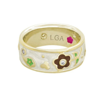 Daisy Love Band Ring — Wildflower