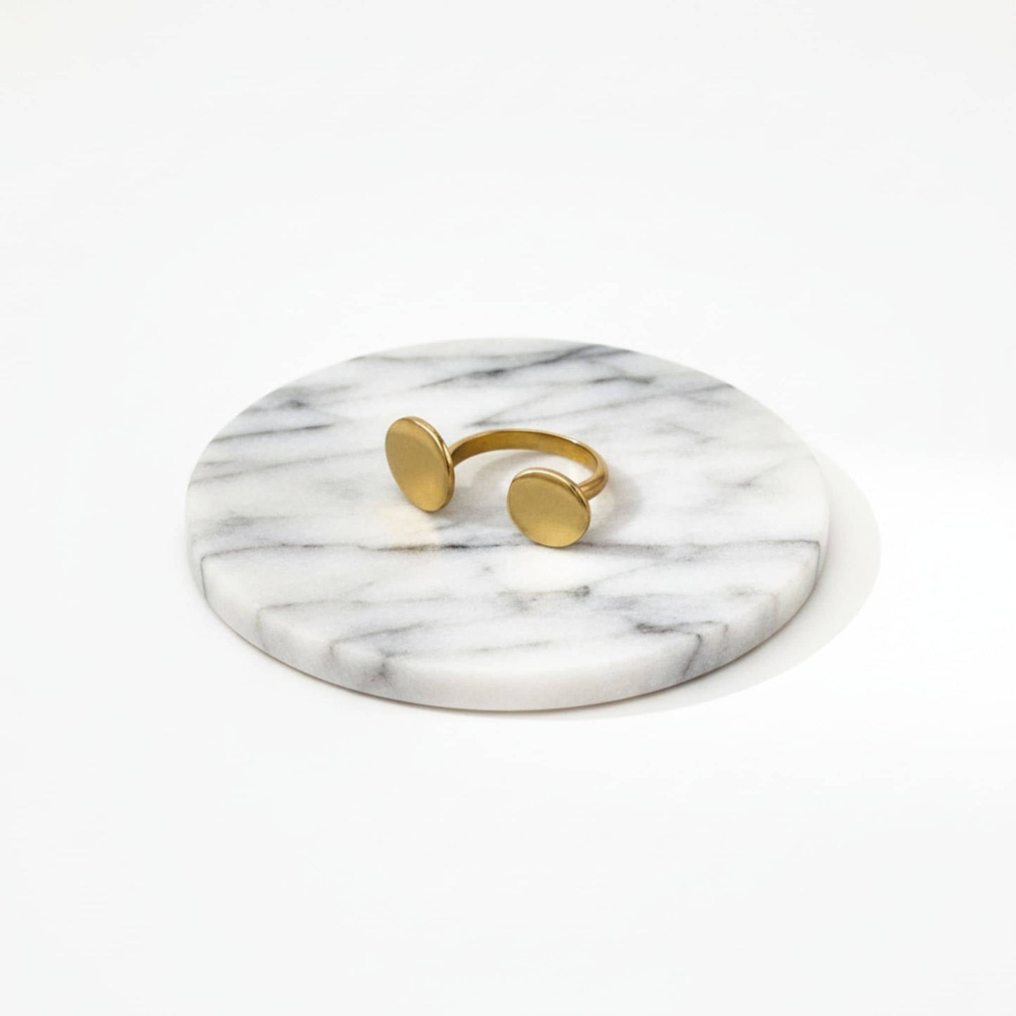 Double Disc Open Ring | Nala
