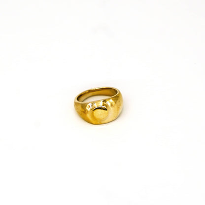 Dot Signet Band Ring | Nola