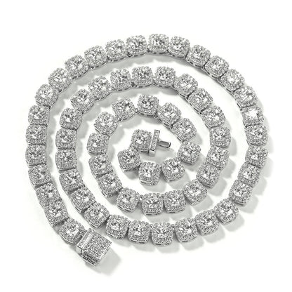 mens gold Gold Plated Rock Candy Chain necklace