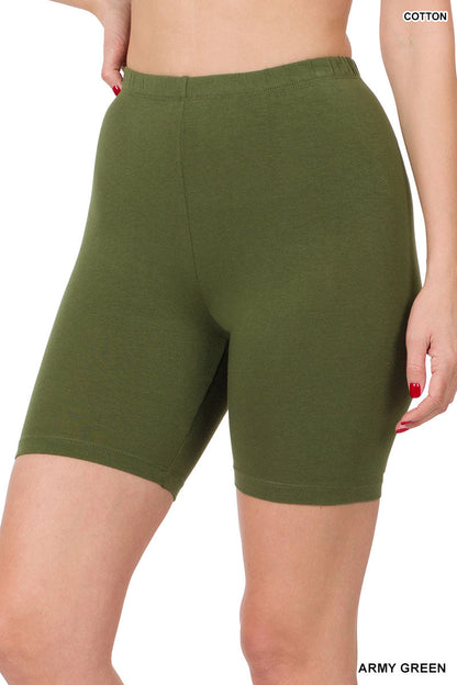 Women's Premium Cotton Biker Shorts – Western Everyday Essential