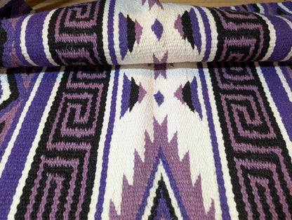Tough 1 Mayan Wool Saddle Blanket Purple