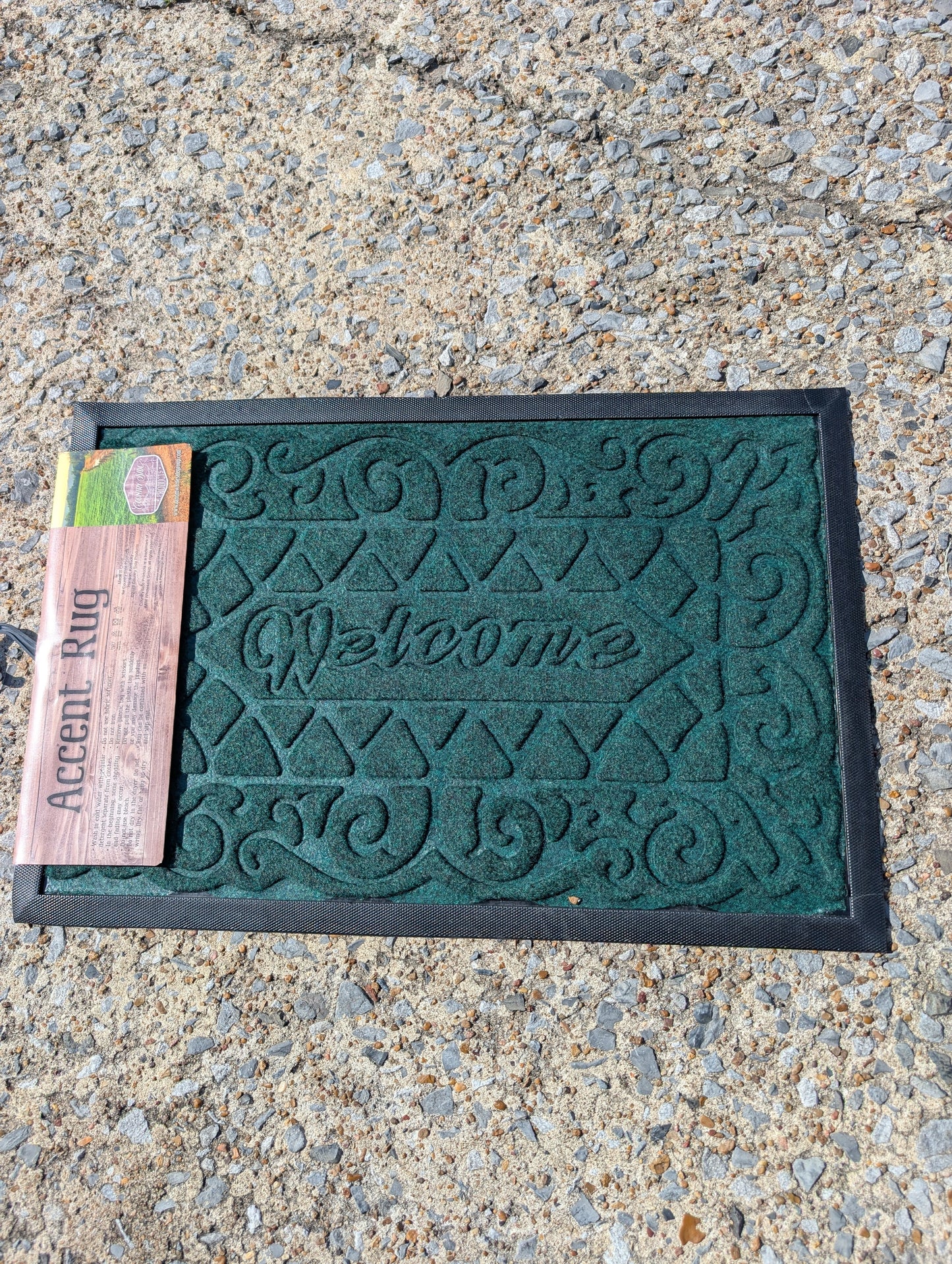 Square Welcome Indoor/Outdoor Rug