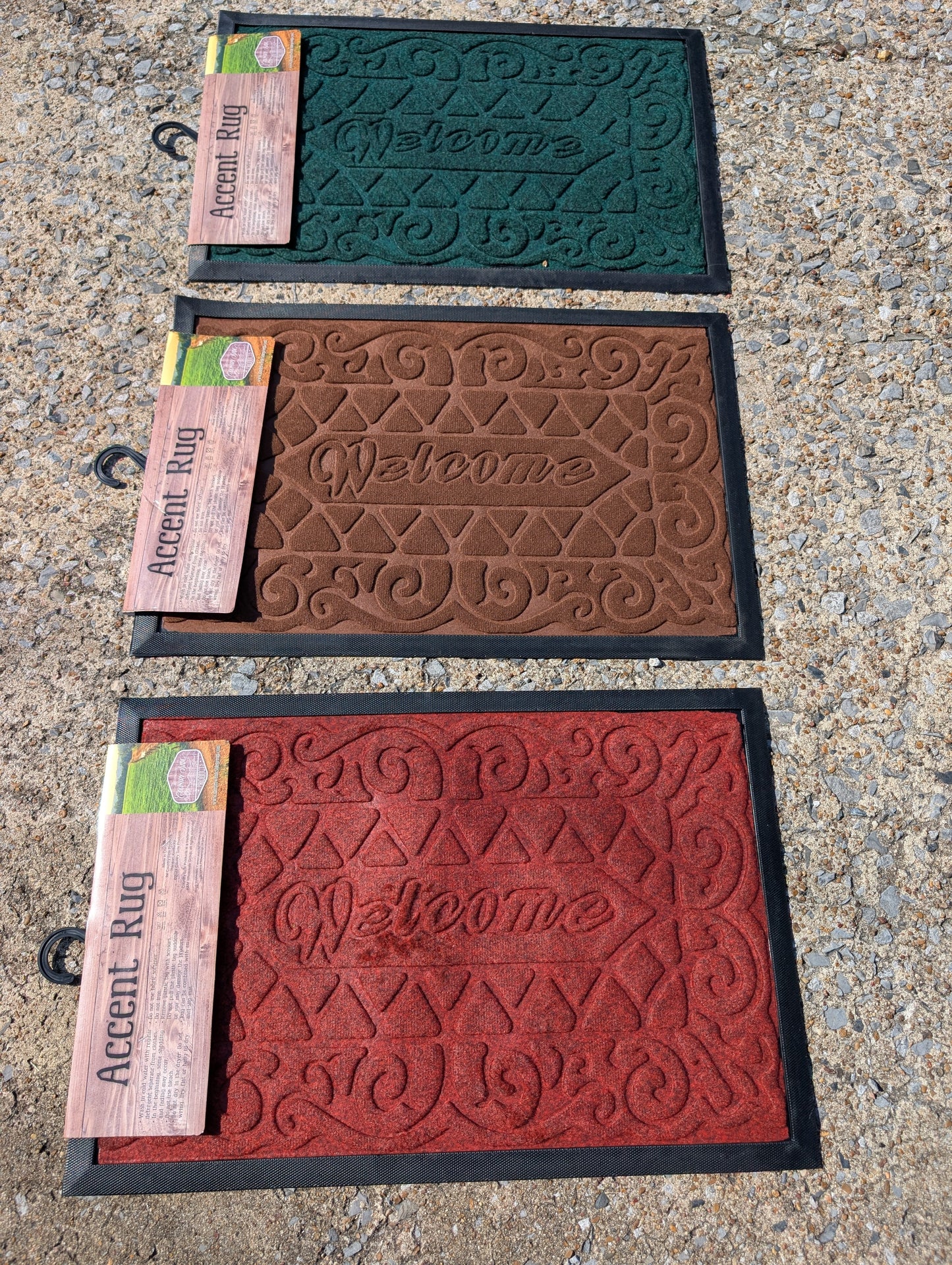 Square Welcome Indoor/Outdoor Rug